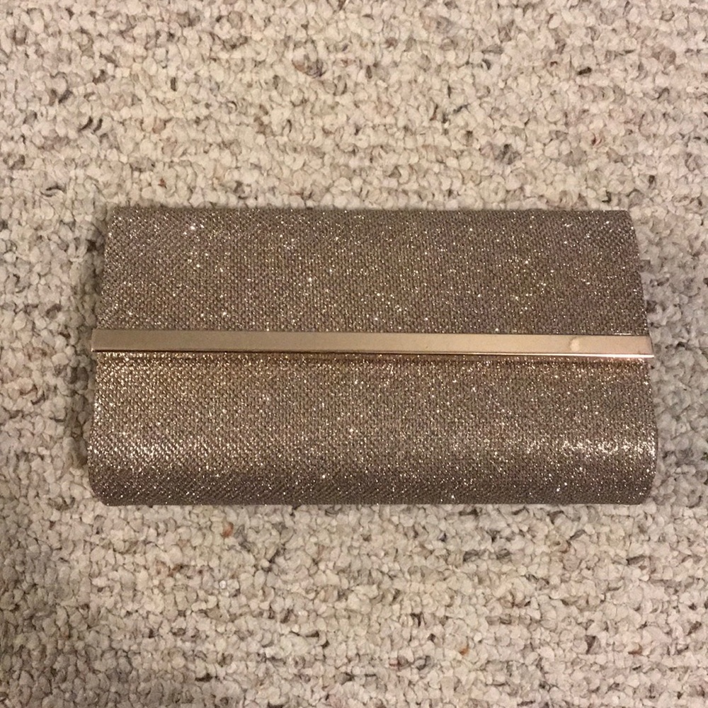 NEW Gold Clutch with Magnetic Closure